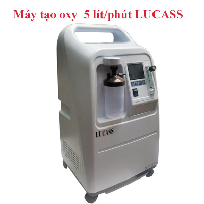 Máy tạo oxy 5 lít/phút Lucass OC-S50